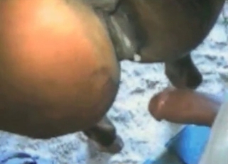 Stimulating tight anus of my own horse